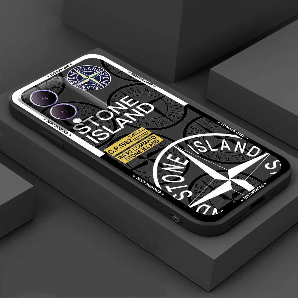 Jual Cool Stone Island Logo Casing for iPhone 15 Pro Max 14Pro 13 Pro MAX  13 12 11 11Pro 11ProMax 15 Plus 14Plus X XS MAX XR SE 2020 ip6 7 8