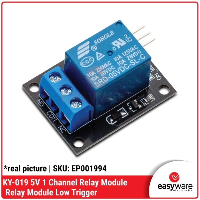 Jual DC27 KY-019 5V 1 Channel Relay Module KY019 KY 019 Relay Module ...