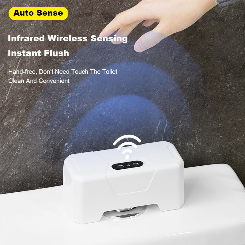 Jual Automatic Toilet Flush Button Induction Toilet Flusher ...
