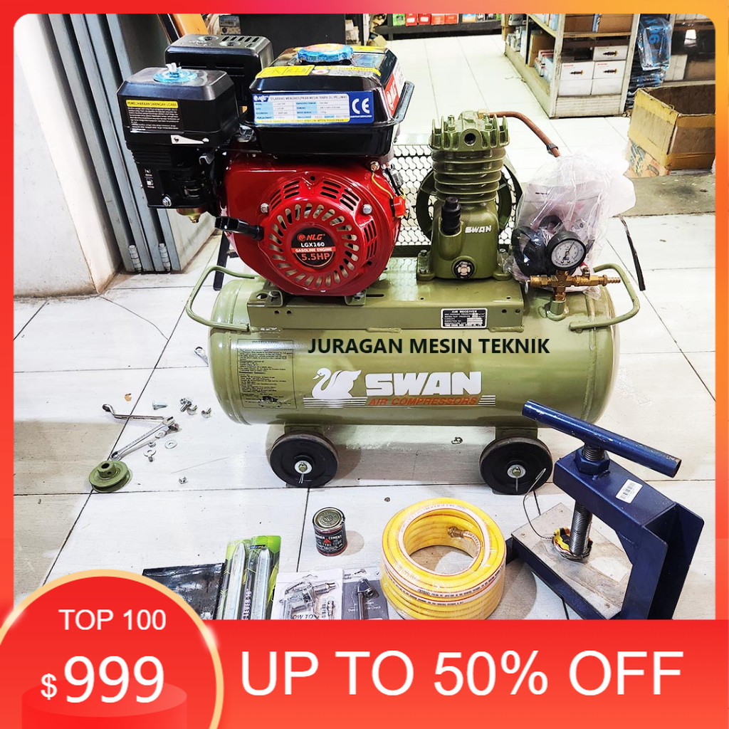 Jual PROMO FLASH SALE Mesin Kompresor Swan 1/4 HP Engine Penggerak ...