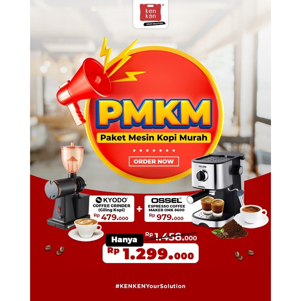 Jual PAKET MURAH Mesin Gilingan Kopi Espresso Kopi Coffee Grinder Paket