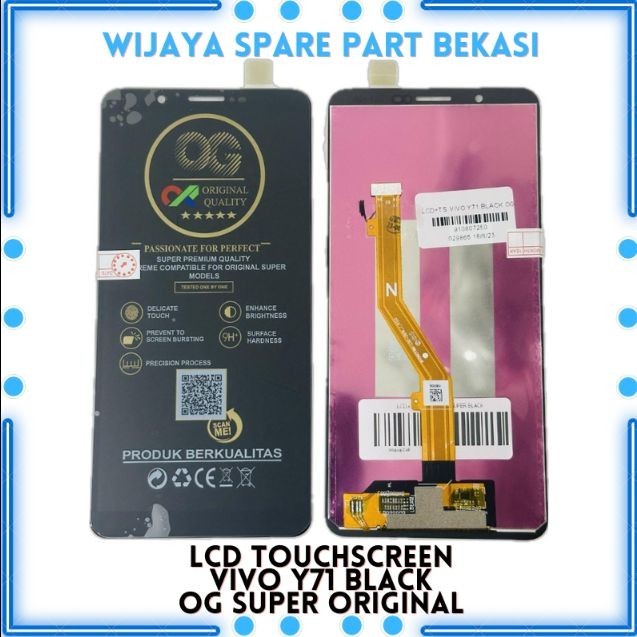 Jual Lcd Touchscreen Vivo Y71 Og Super Black Shopee Indonesia