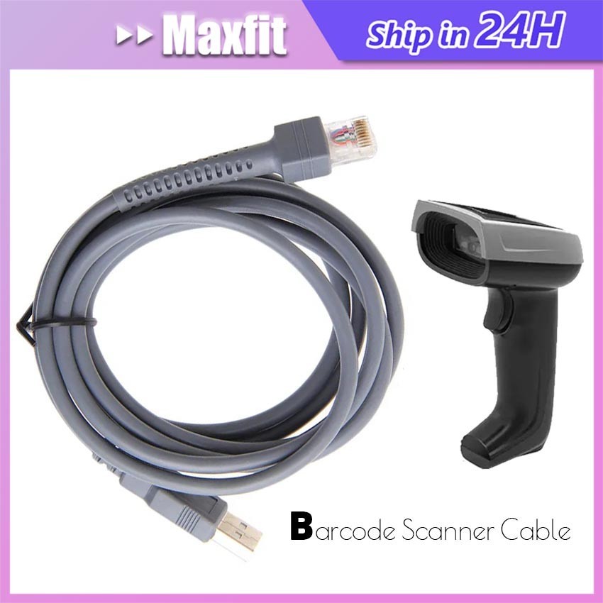 Jual Kabel Scanner Barcode Simbol USB 2 Meter Ls1203 Ls2208 Ls4208 ...