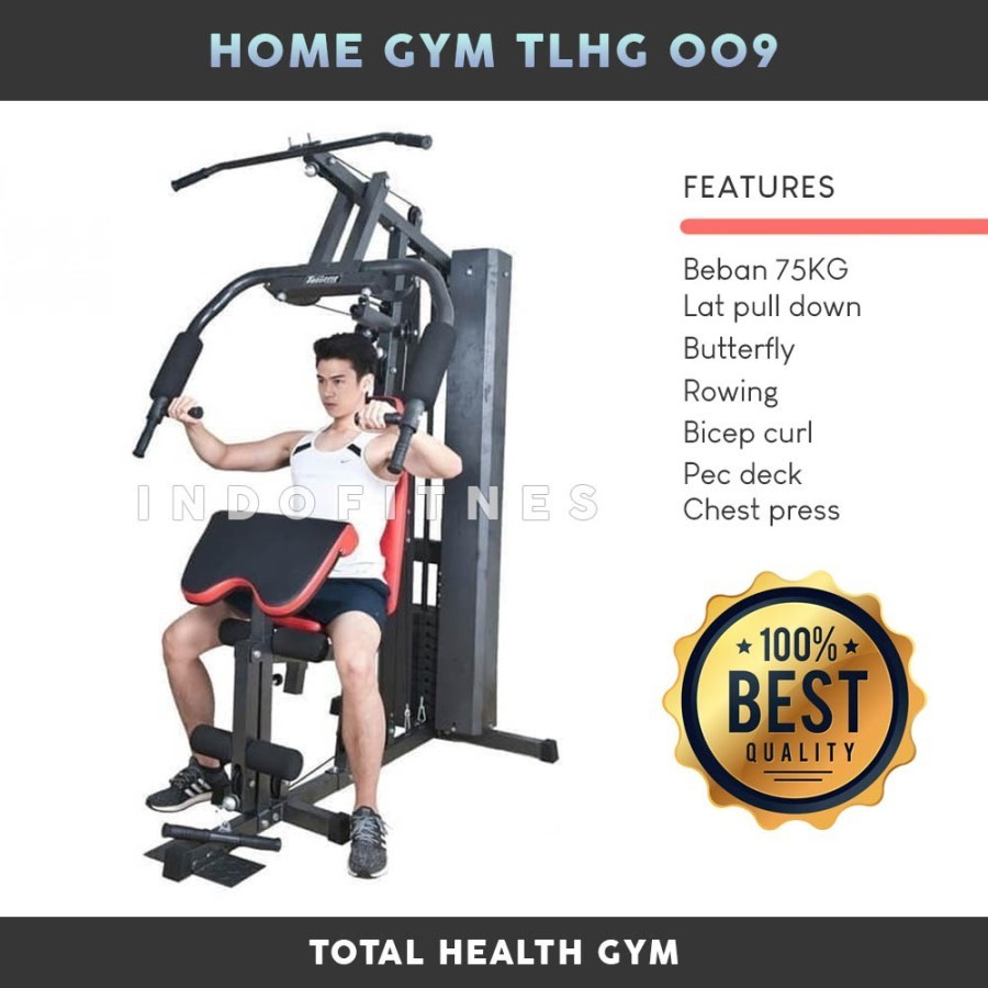 Jual Home Gym Tl Hg 009 Original Total Health Gym 1 Sisi Alat Gym