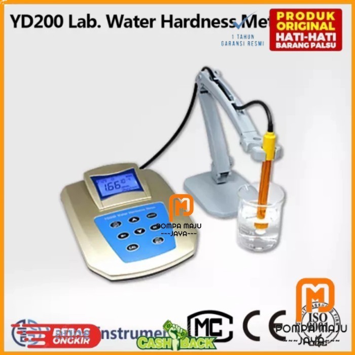 Jual yd200 benchtop laboratory digital water hardness meter tester yd