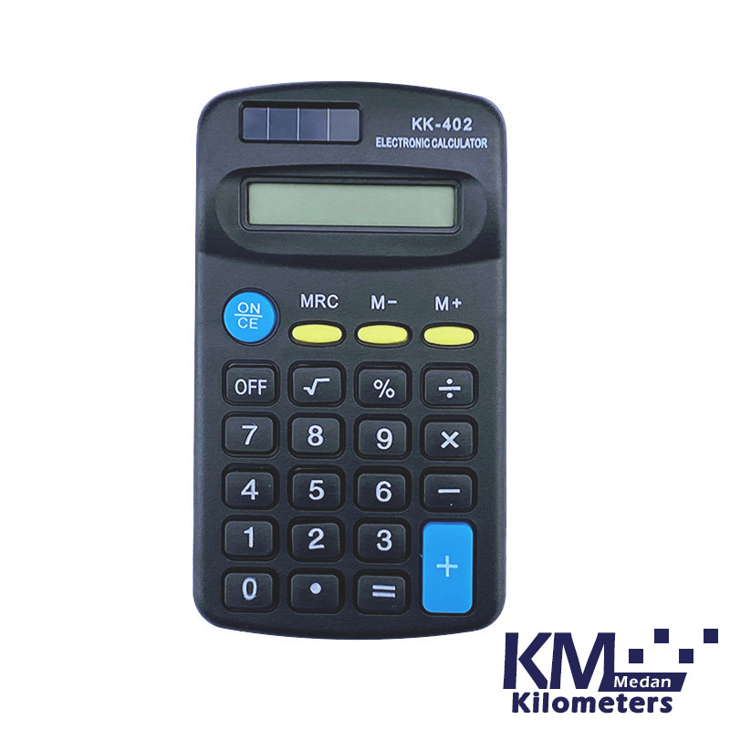 Jual KM.Medan Kalkulator 8 Digit Mini Portable Desain Kartun Beruang