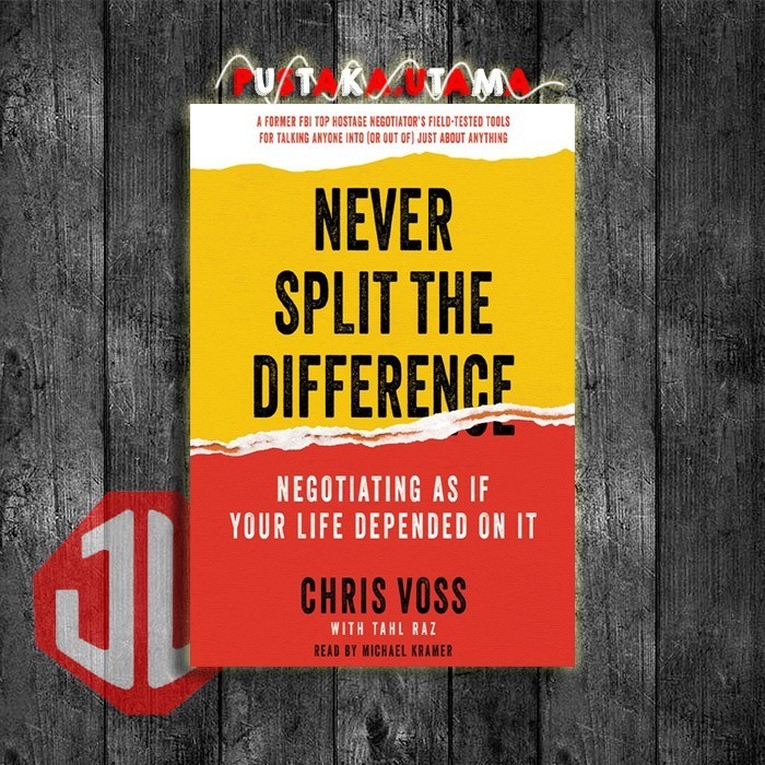 Jual Never Split the Difference by Chris Voss (English Version ...