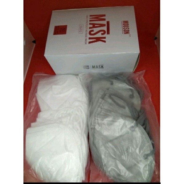 Jual masker kn95 mouson 5ply isi 50lembar | Shopee Indonesia
