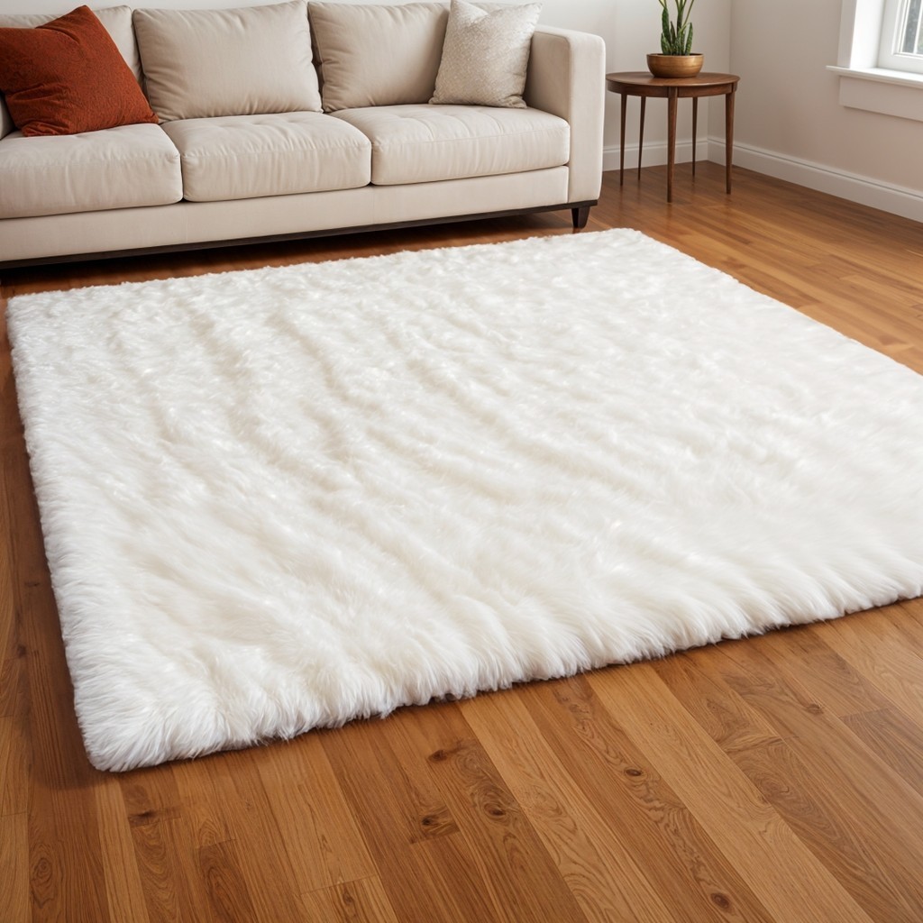 Jual Karpet Bulu Rasfur anti slip empuk 150x100x5.5cm. aesthetic mewah ...