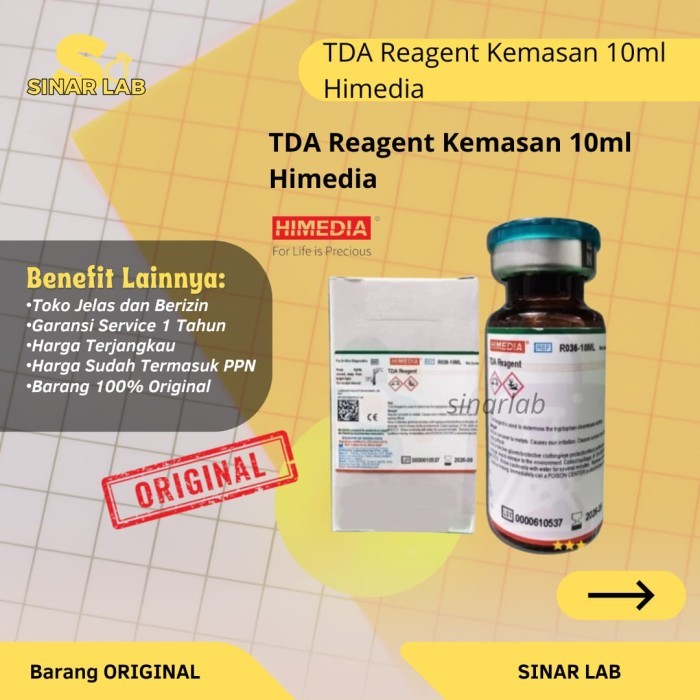 Jual TDA Reagent Kemasan 10ml Himedia | Shopee Indonesia