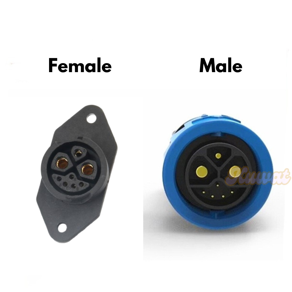 Jual Soket Konektor Motor Polytron Fox R S Gesits Viar Soket M23 50A ...