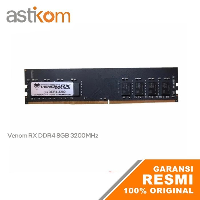 Jual RAM PC Venom RX DDR4 8GB 3200MHz | Shopee Indonesia