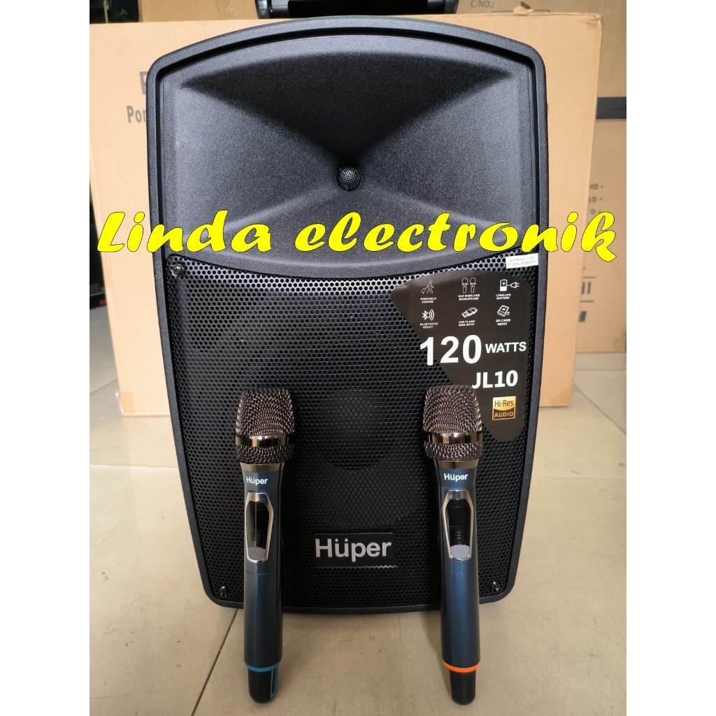 Jual Speaker Aktif Wireless Portable Huper Jl10 Jl 10 Original Shopee