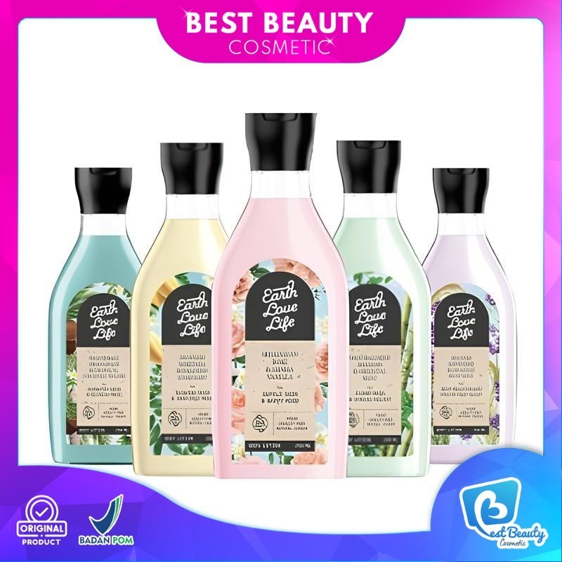 Jual ★ BB ★ Earth Love Life Body Wash 250ml Sabun Cair Wangi Sabun ...