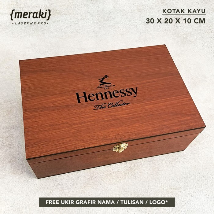 Jual FREE UKIR GRAFIR / Kotak Kayu Custom 30x20x10 Engsel / Box Kayu ...