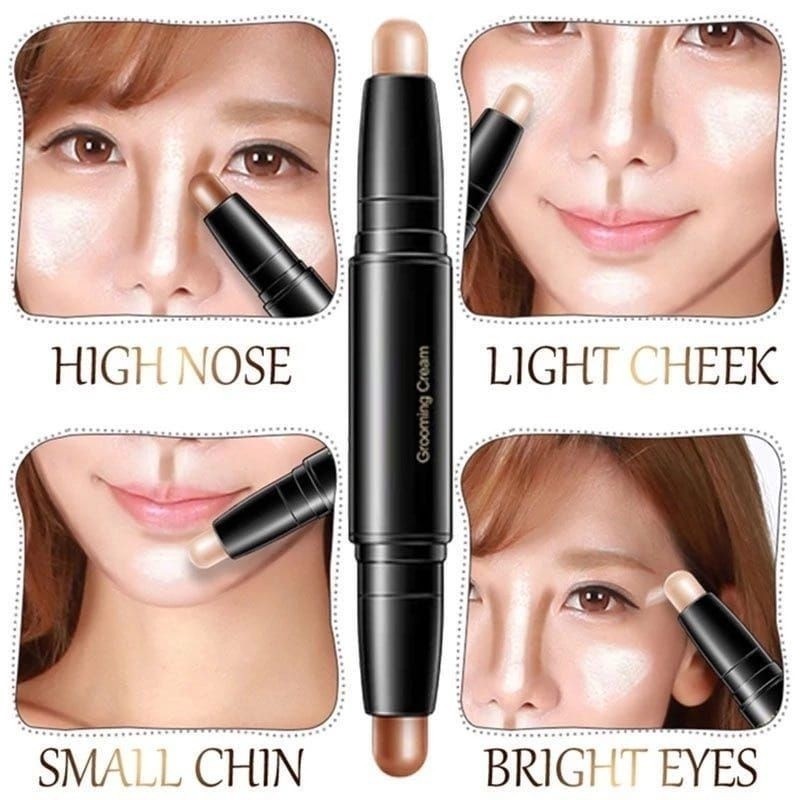 Jual CONTOUR 2in1 Highlighter Concealer waterproof tahan lama Shading ...
