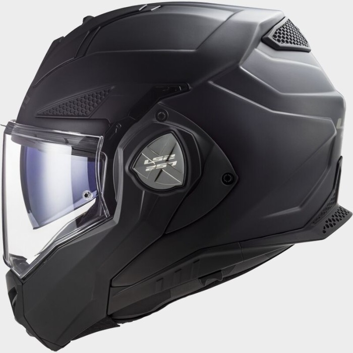 Jual Helm LS2 TERBARU FF901 Advant X Solid Gloss Black Modular | Shopee ...
