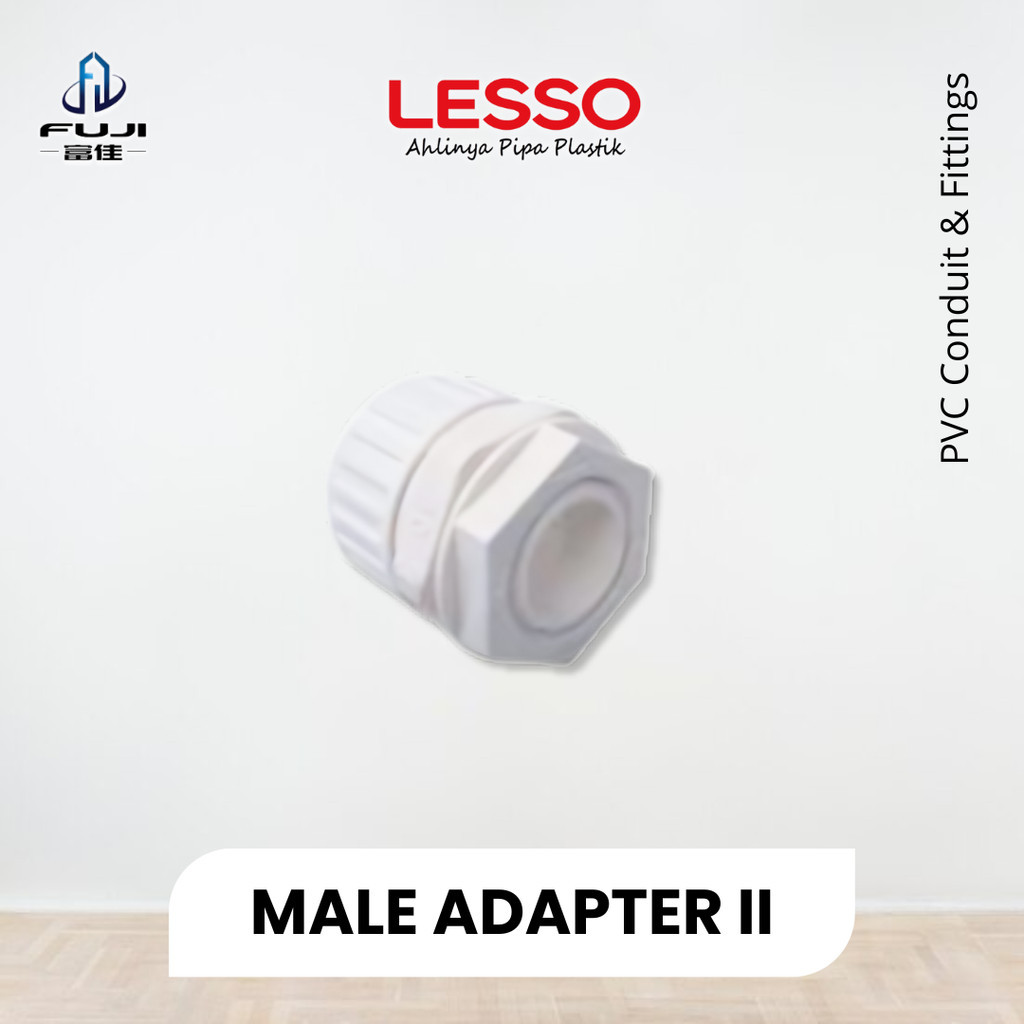 Jual Male Adapter Lesso PVC Conduit | Shopee Indonesia