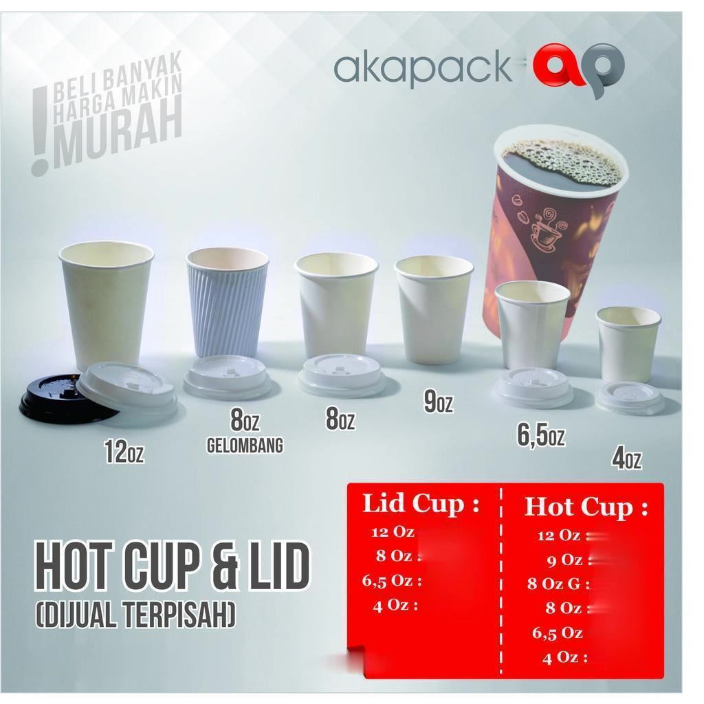 Jual (50pc) Paper Cup 8 oz - Hot Cup | Shopee Indonesia