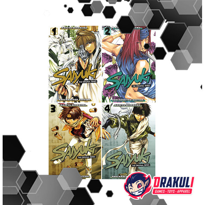 Jual Drakuli Hobbies Manga Saiyuki The Original Series Resurrected ...