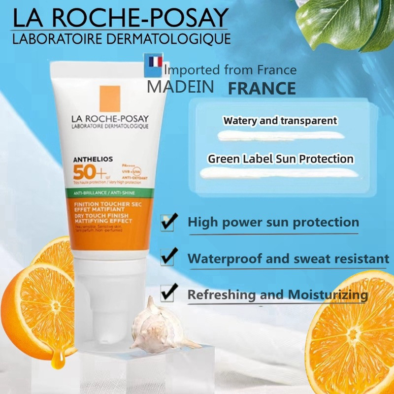 Jual LA ROCHE POSAY SPF 50+ ANTHELIOS Anti Shine Green Label Sun cream ...