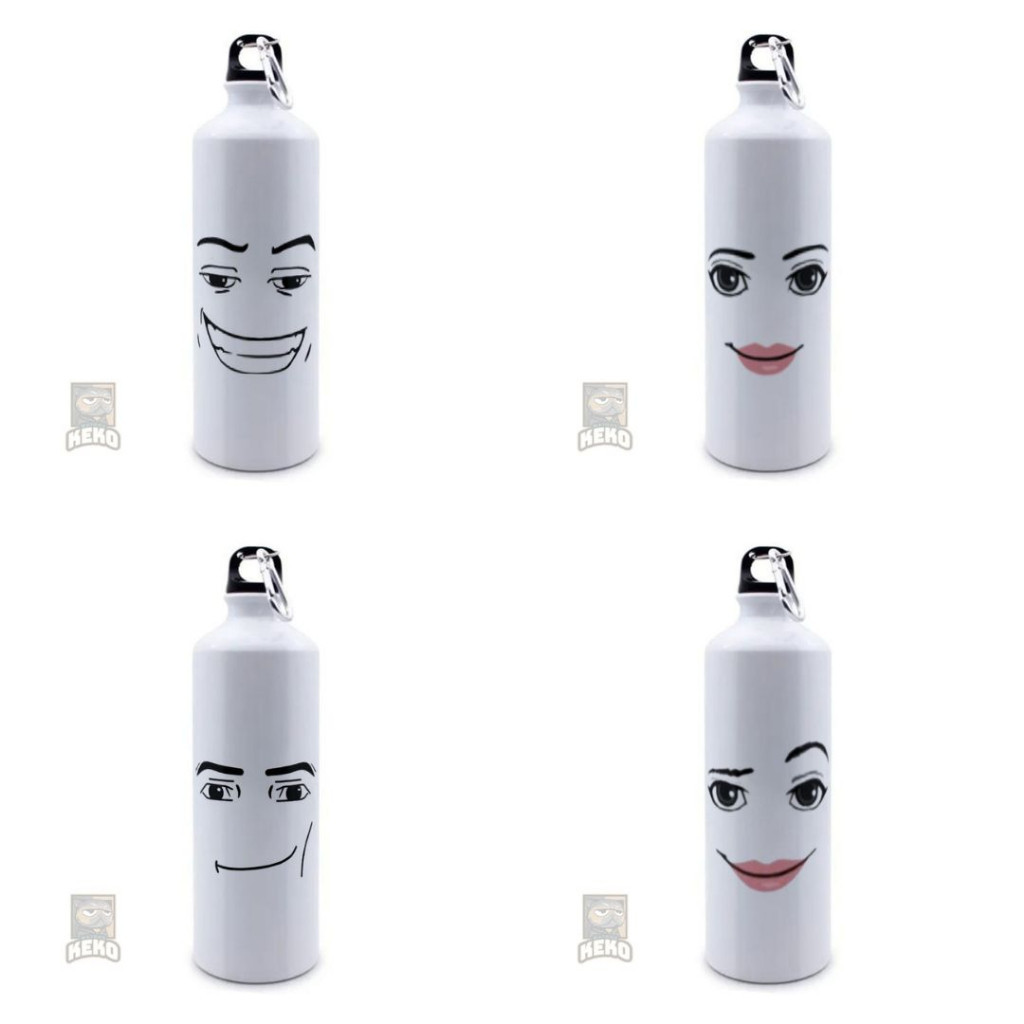 Jual pSC01 Botol Sport Motif Roblox Man Female Woman HD Smile Emoticon ...