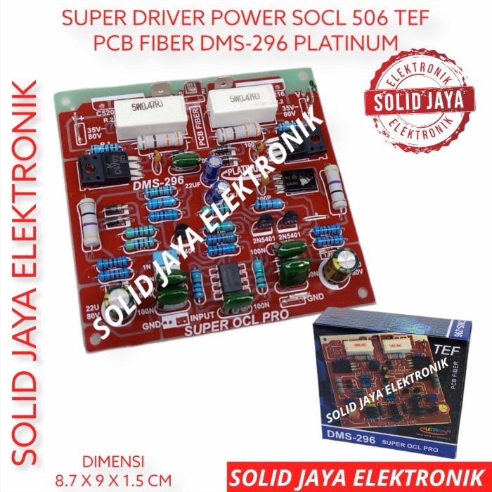 Jual Kit Driver Super Ocl Socl Tef Power Amplifier Dms Platinum Shopee Indonesia