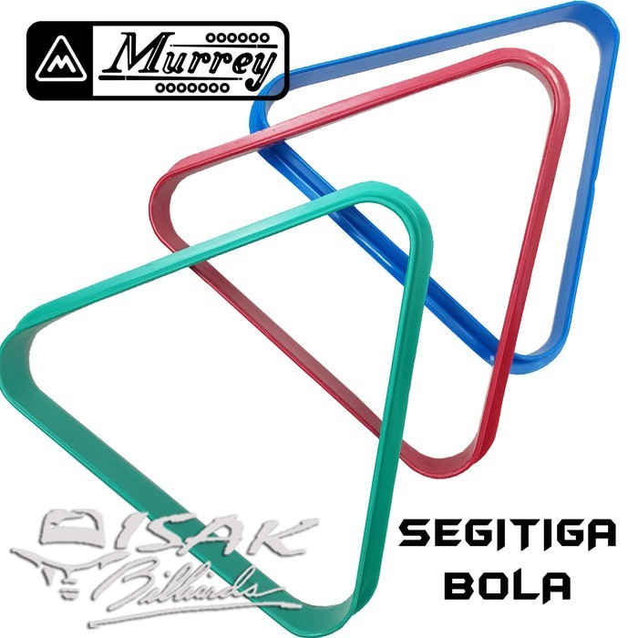 Jual Murrey Triangle Billiard Ball Rack - Plastic - Segitiga Bola ...