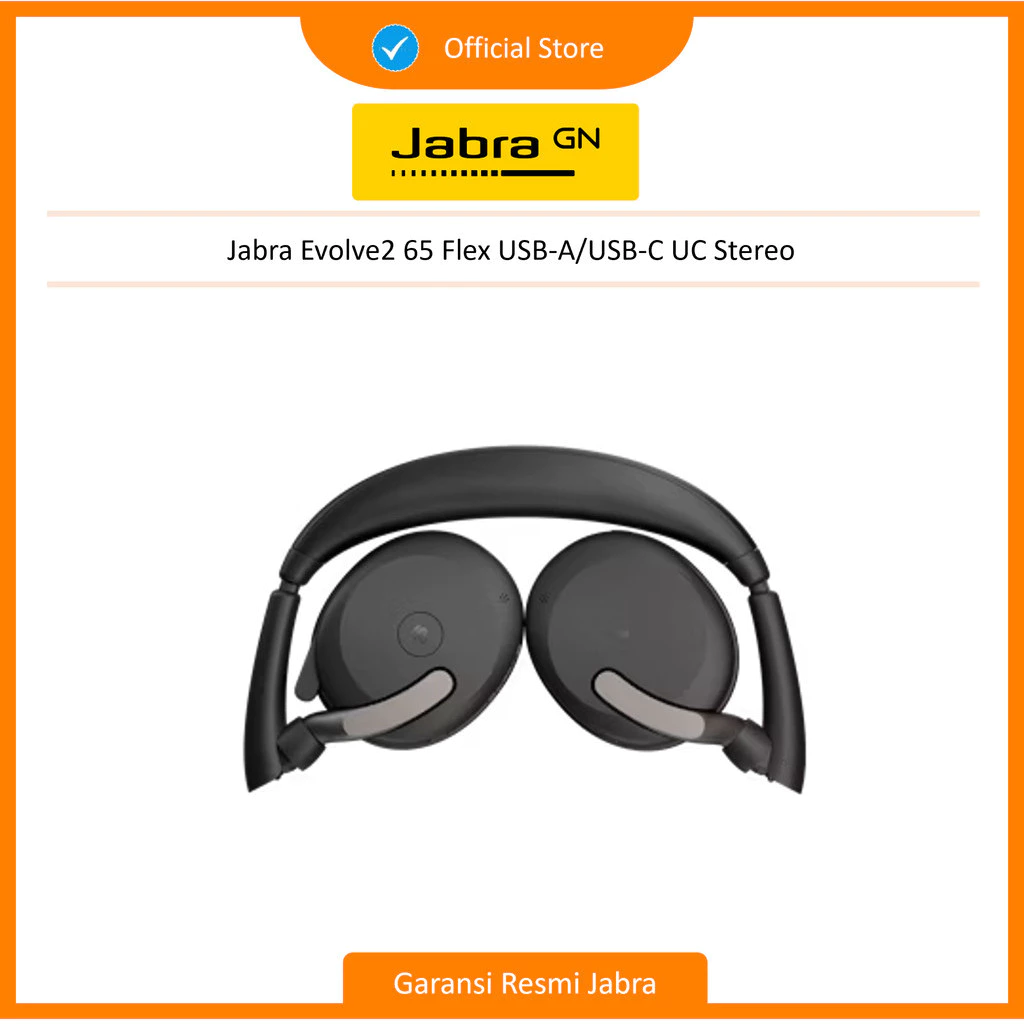 Jabra Evolve2 65 Flex USB-A/USB-C UC Stereo