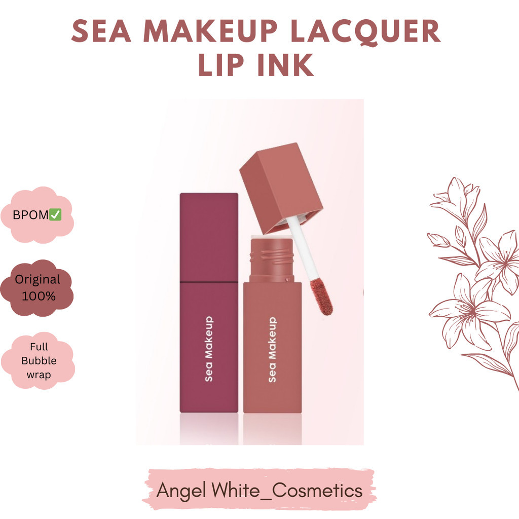 Jual SEA MAKEUP LACQUER LIP INK | Shopee Indonesia