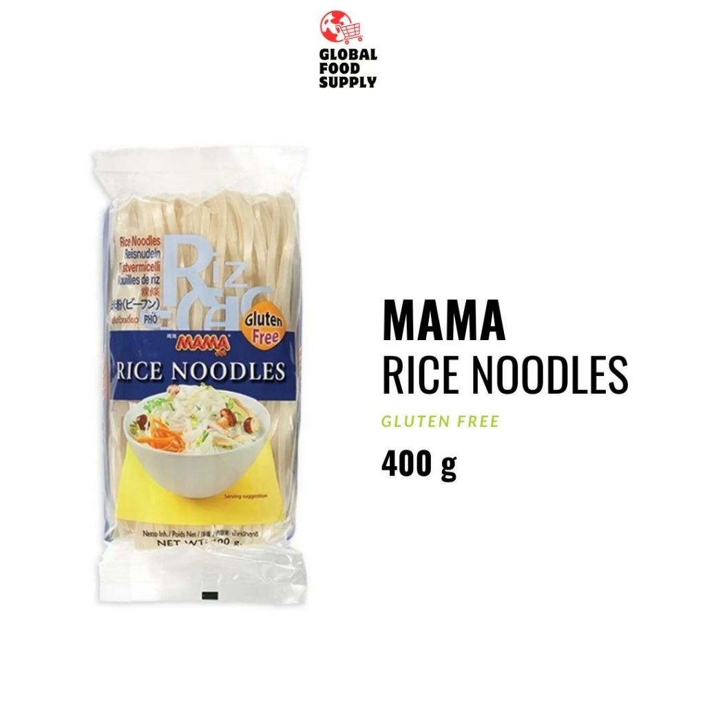 Jual MAMA Rice Noodles (Kwetiaw) 5 mm 400 gr | Shopee Indonesia