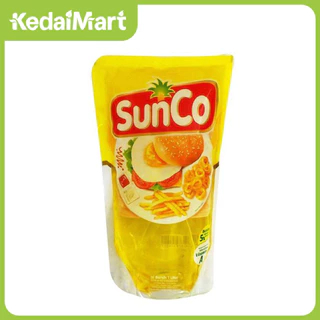 Sunco Minyak Goreng Sawit Premium Cooking Oil Pouch 1 L