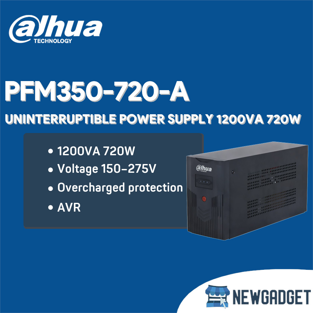 Jual DAHUA PFM350-720-A UNINTERRUPTIBLE POWER SUPPLY 1200VA 720W ...