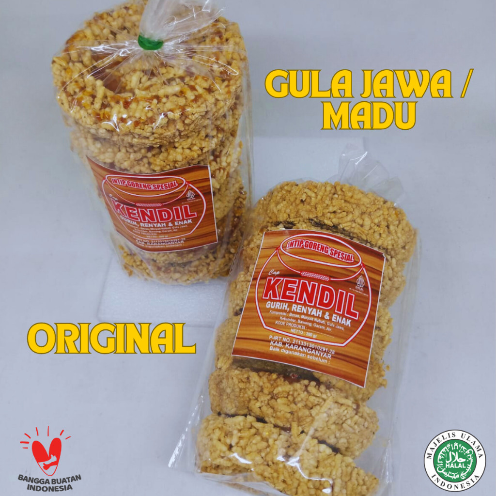 Jual Intip Goreng Special Madu Manis Gula Jawa dan Original Cap Kendil ...