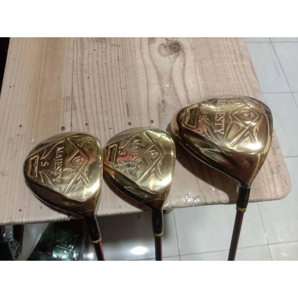 Set De 8 Fers Maruman Majesty Prestigio SC-V (5-9 + PAS) Droitier - Occasion - Têtes Titane - Graphite