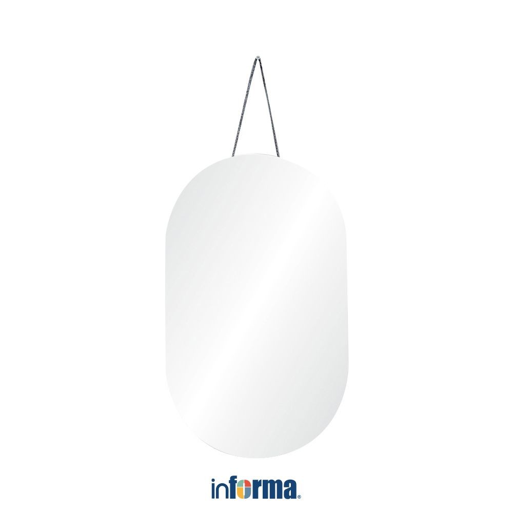 Jual Informa 30X0.4X50 cm Cermin Dinding 2 Model J96 - Silver Wall ...