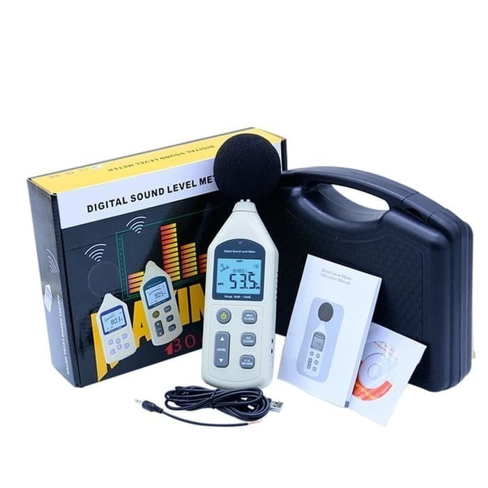 Jual Digital Sound Level Meter Alat Ukur Pengukuran Kebisingan Suara ...