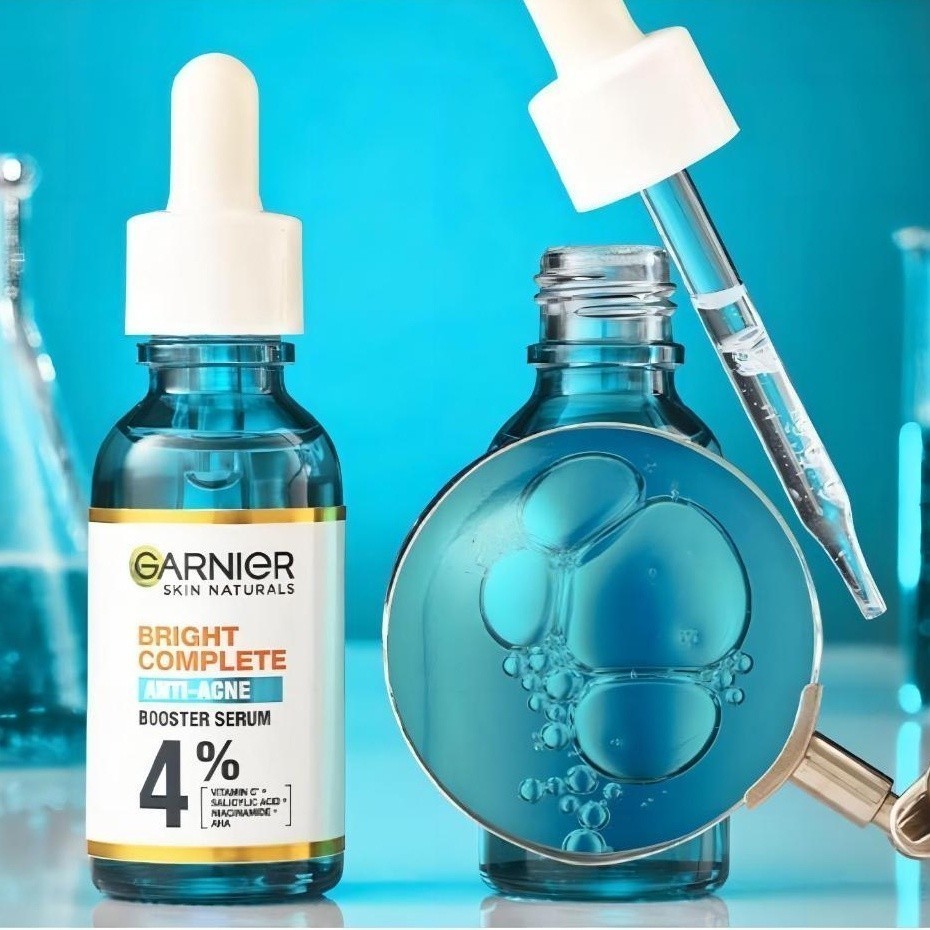 Jual GARNIER Bright Complete Anti Acne Booster Serum 4% Vitamin C Serum