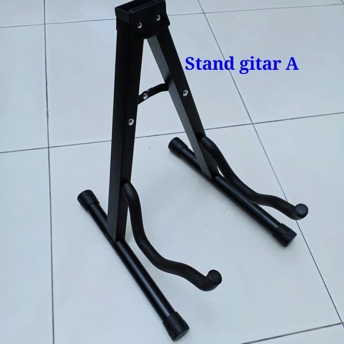 Jual Stand gitar stand bass stand biola besi coating haluls warna hitam ...