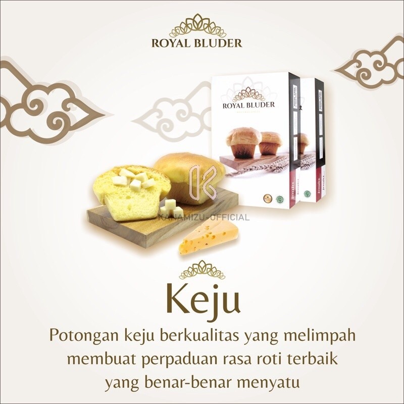 Jual Roti Royal Bluder 1 Box Kotak Bluder Rasa Keju Isi 8 Pcs | Shopee ...