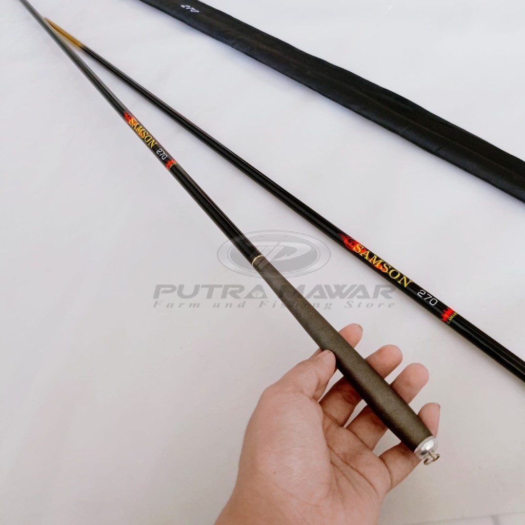 Jual Gamaru Samson 270 Joran Tegek Ruas Panjang Bahan Carbon Action ...