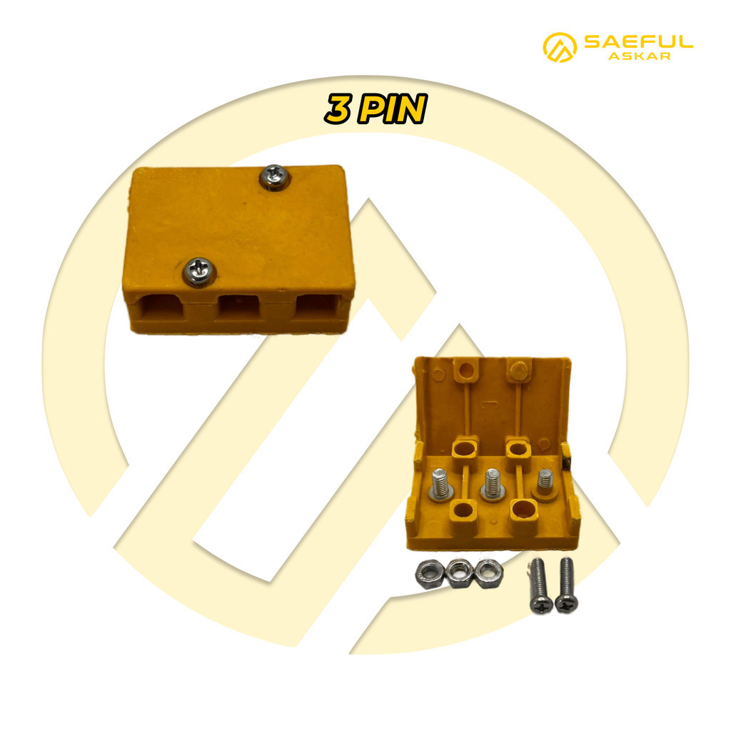 Jual Terminal Blok PIN Motor Listrik Dinamo BLDC Junction Box Kabel ...