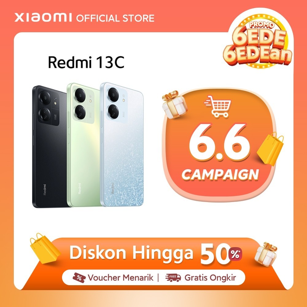 Jual Official Xiaomi Redmi C Tiga Kamera Ai Mp Gb Ram Layar Besar Hz Refresh