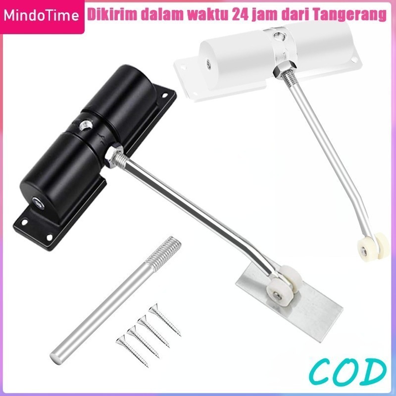 Penutup Pintu Rumah/Paduan Aluminium/Door Closer/Dapat Disesuaikan Penutup Pintu Otomatis -MindoTime