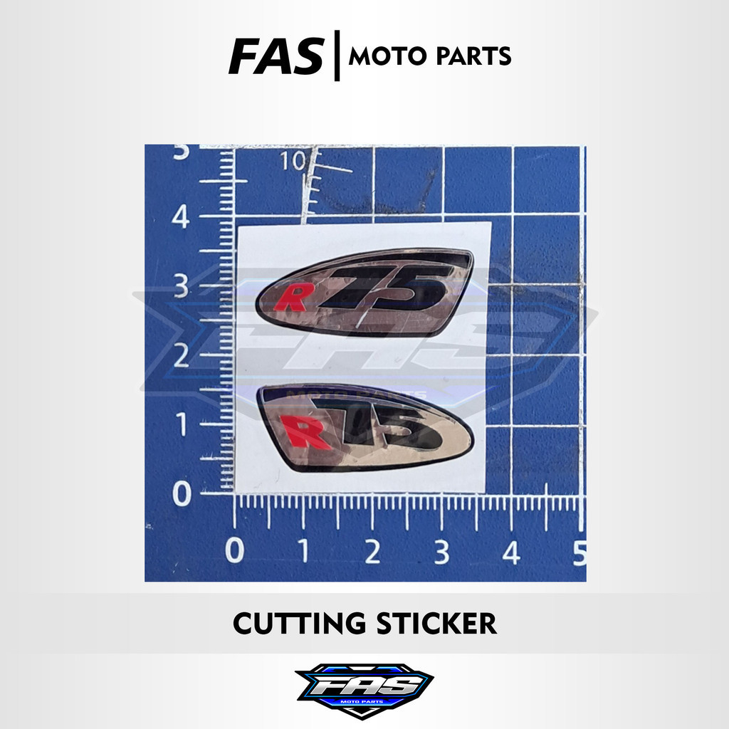 Jual Stiker Visor Helm Arai R75 Chrome Cutting - Oracal Waterproof ...