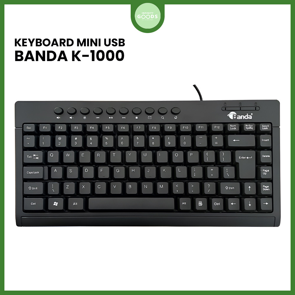 Jual KAN Keyboard Mini USB Banda k-1000 | Shopee Indonesia