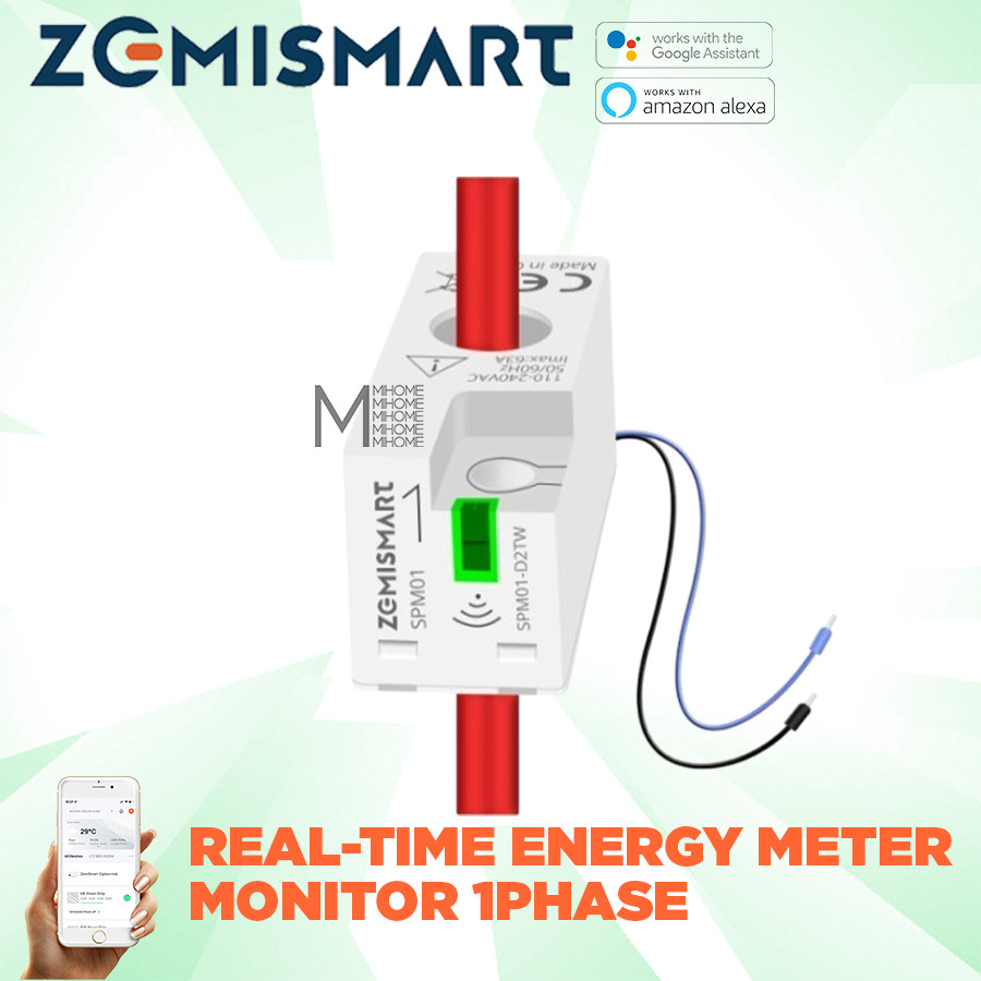 Jual ZEMISMART Real time Energy Meter Control Monitor | Shopee Indonesia