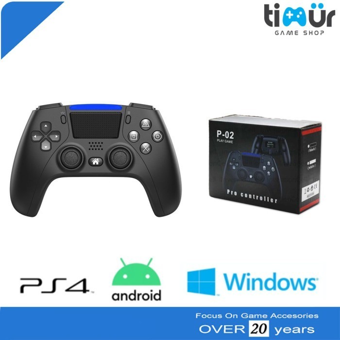 Jual P-02 Controller Gamepad Stik Stick PS4 Android PC Laptop Steam ...