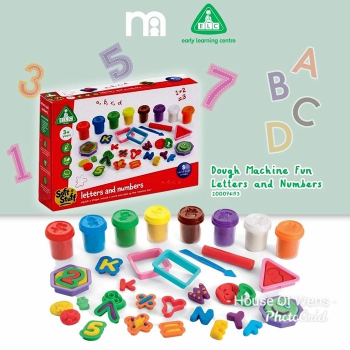 Jual ELC SOFT STUFF LETTERS AND NUMBERS ORIGINAL | Shopee Indonesia