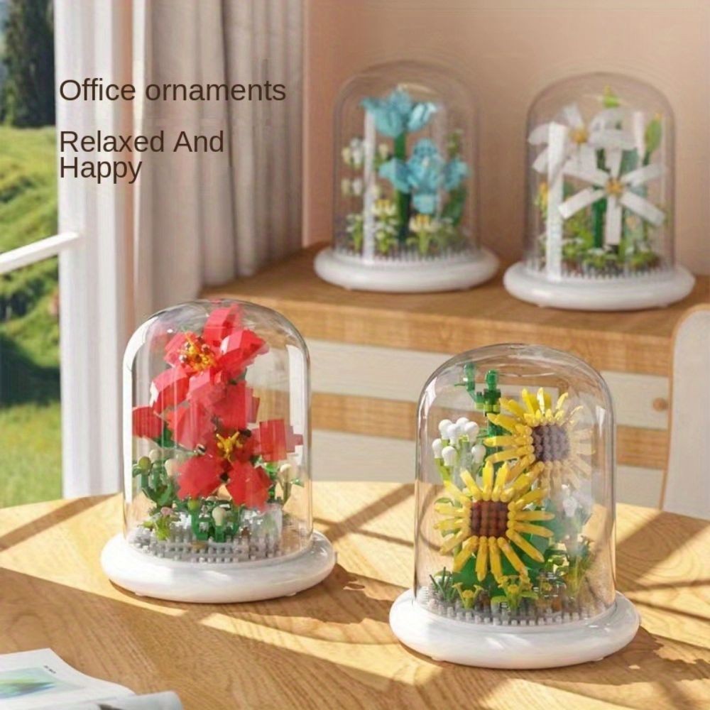 Jual Flowers Block Miniatur Bricks Bunga Block Buket Block Flowers ...